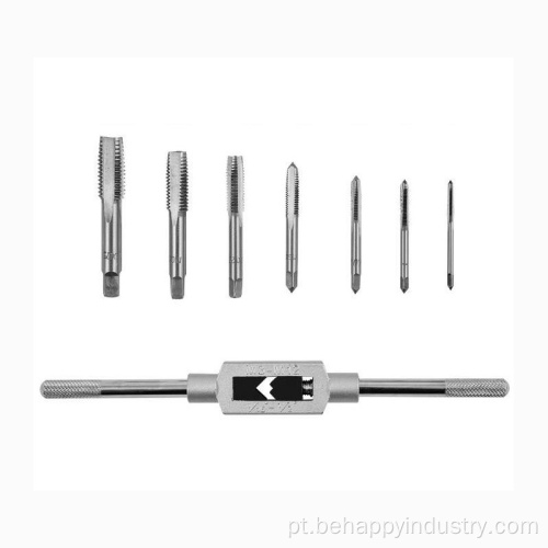 8pcs Thread Metric Machine Taps Hand Set